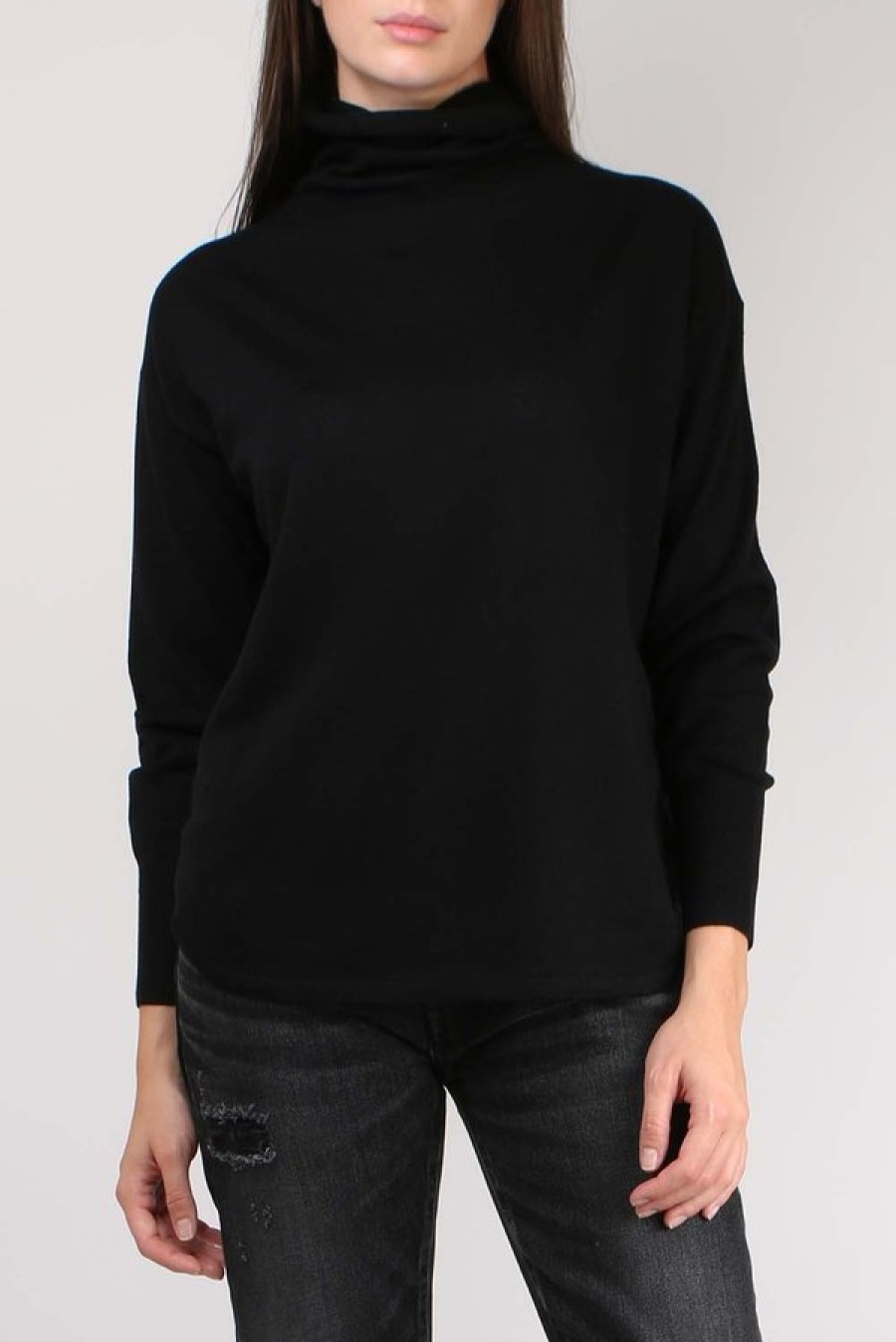 Fashion CT Plage Knitwear | Turtle Neck Sweat From Ct Plage