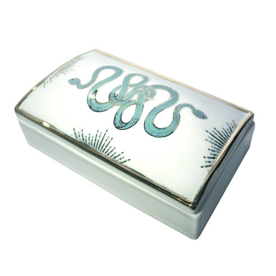 Home spitfire girl | Ceramic Box Snake