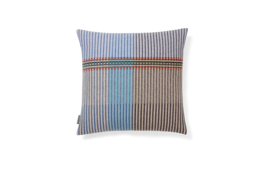 Home Wallace Sewell | Wollstonecraft Pinstripe Cushion Cover In , From Wallace Sewell Pale