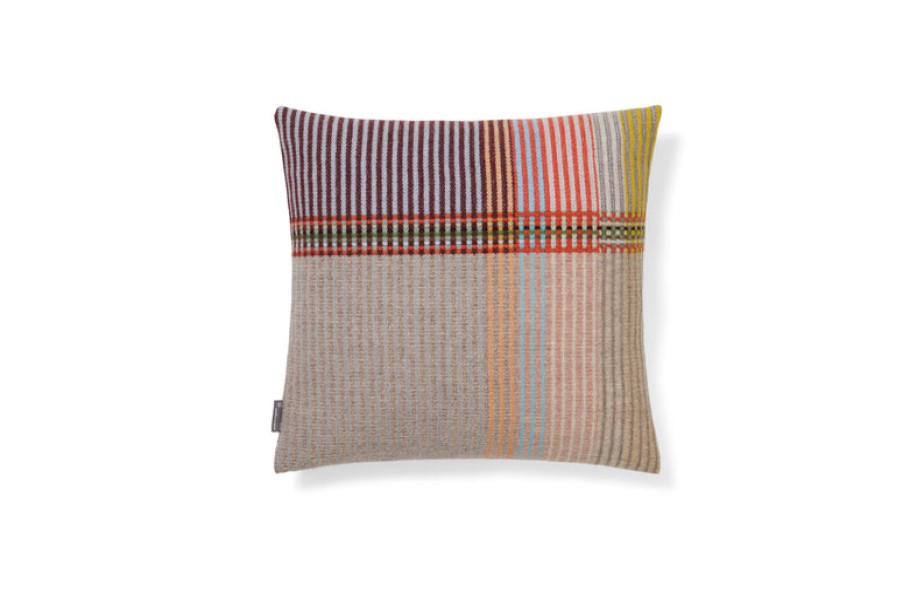 Home Wallace Sewell | Wollstonecraft Pinstripe Cushion Cover In , From Wallace Sewell Pale