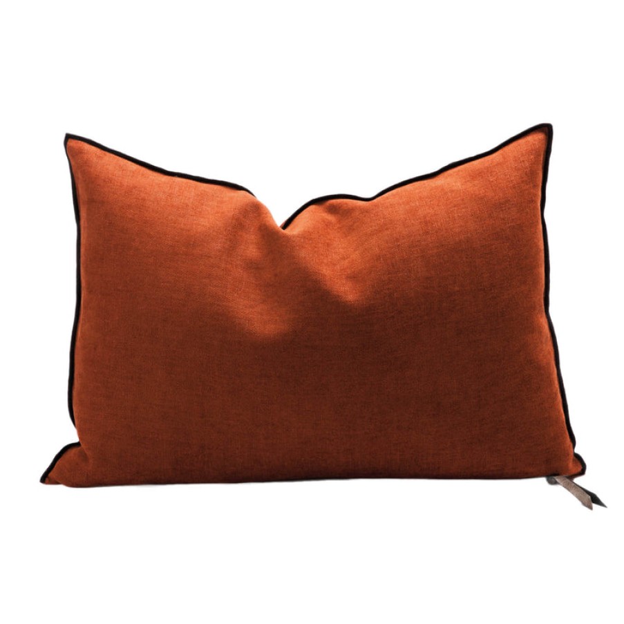 Home maison de vacances | Soft Washed Chenille Pillow, From Maison De Vacances