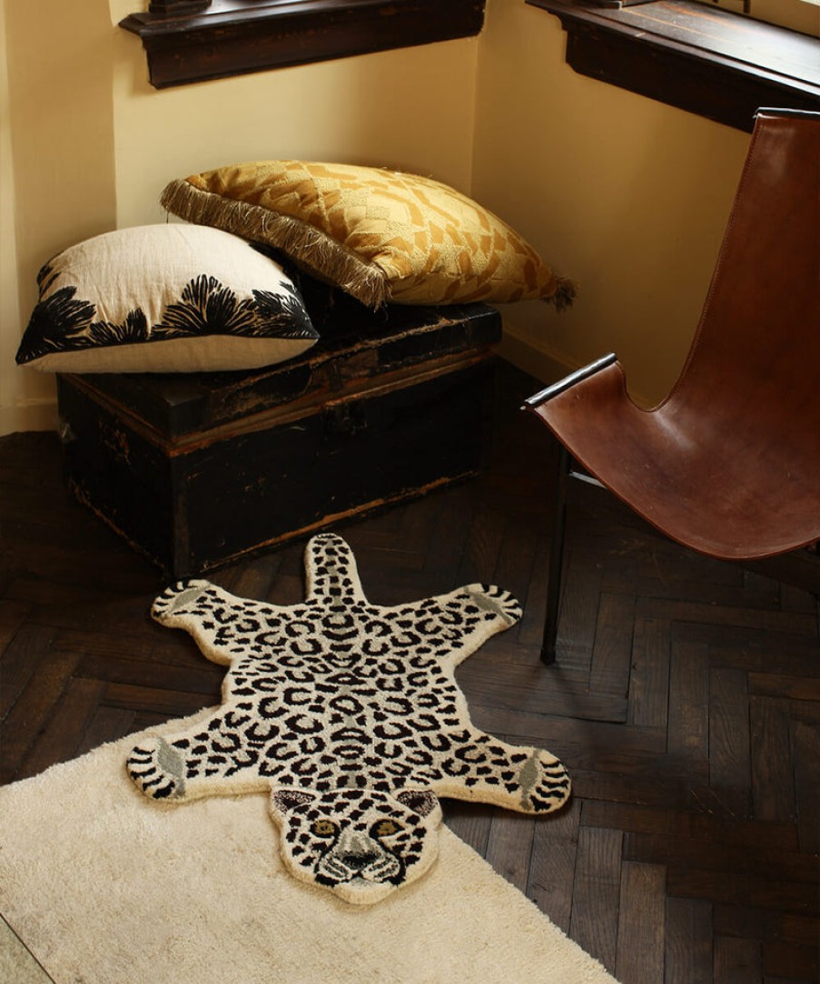 Home Doing Goods | Snowy Leopard Rug, From Doing Goods Assorted