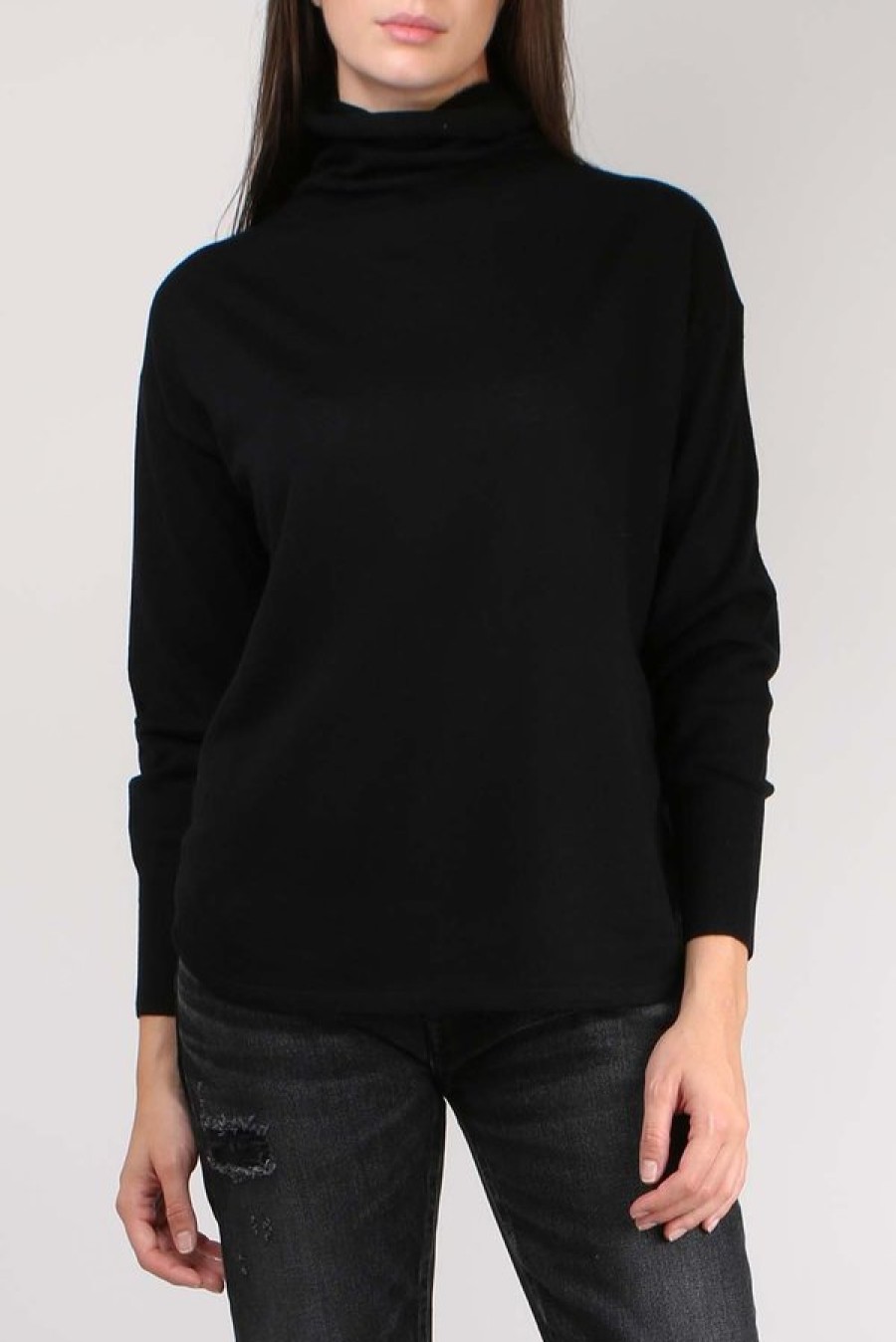 Fashion CT Plage Knitwear | Turtle Neck Sweat From Ct Plage