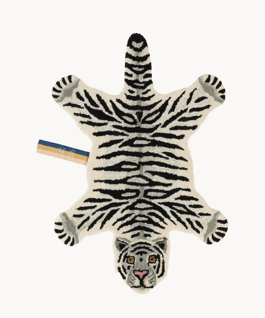 Home Doing Goods | Snowy Tiger Rug, From Doing Goods Assorted