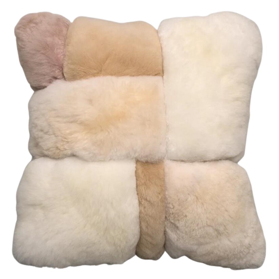 Home Intiearth | Alpaca Color Block Pillow 2 Colorblo