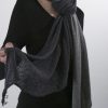 Fashion Grisal Scarves | Love Duo Cashmere Scarf, From Grisal Gry/Char