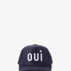 Fashion Clare V Hats | Oui Trucker Hat In , From Clare V Navy