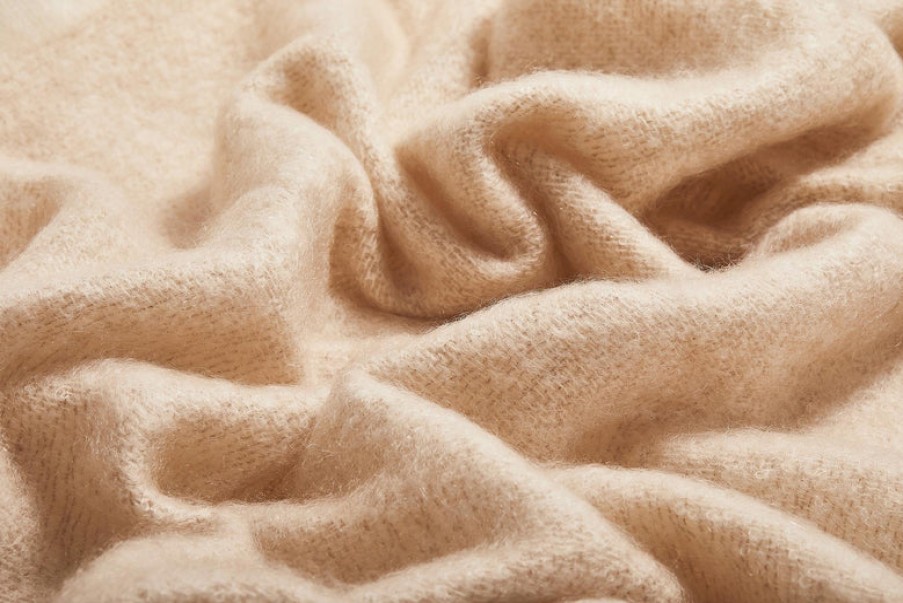 Home Cushendale | Mooneen Mohair Throw Blanket, From Cushendale