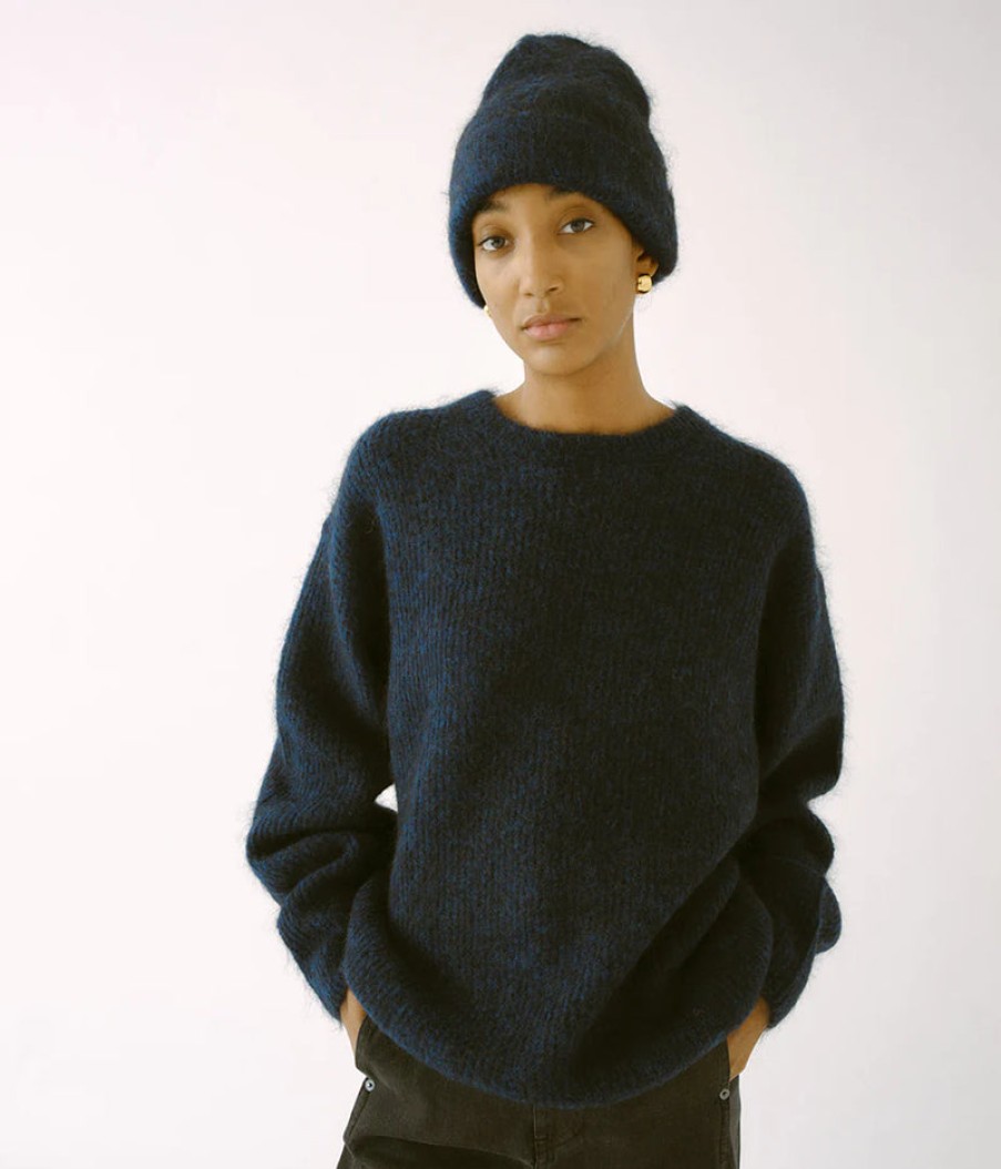 Fashion Sayaka Davis Knitwear | Cocoon Sweater, From Sayaka Davis Indigo