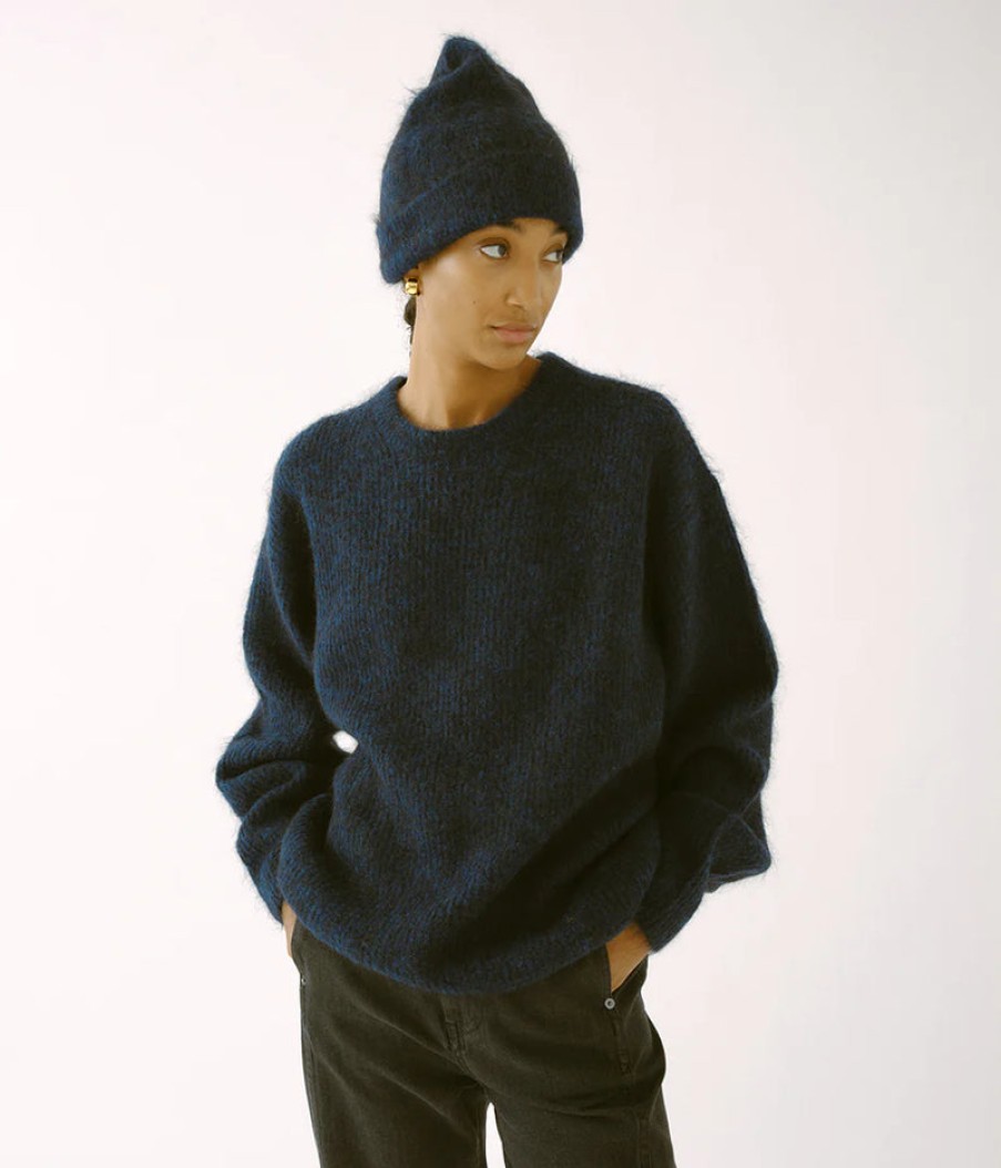 Fashion Sayaka Davis Knitwear | Cocoon Sweater, From Sayaka Davis Indigo