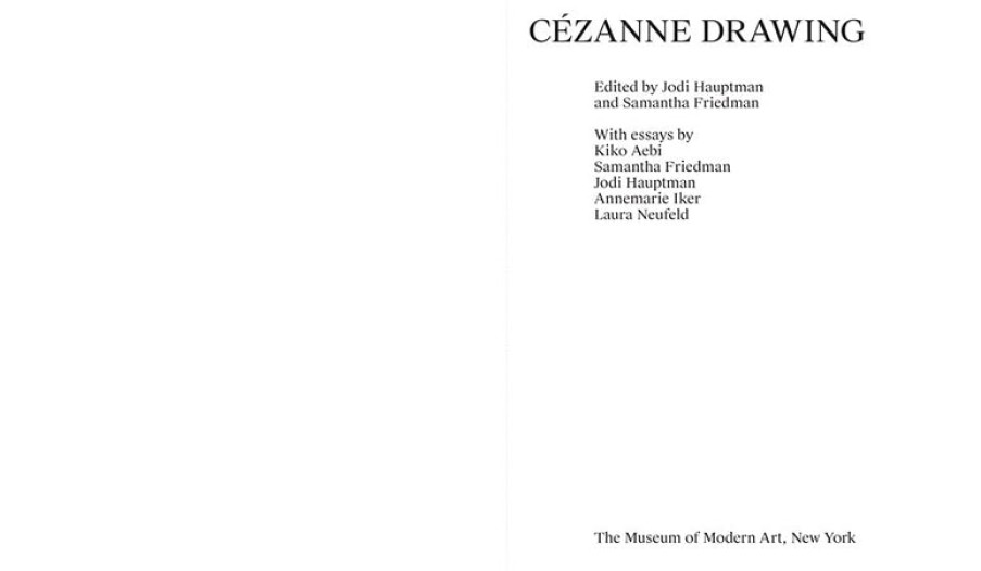 Book D.A.P./The Museum of Modern Art | Cezanne: Drawing Assorted