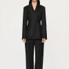 Fashion Clea Outerwear | Mateo Db Blazer, From Clea Black