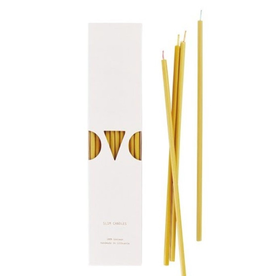 Home Ovo Things | Slim Candles From Ovo Things Beeswax