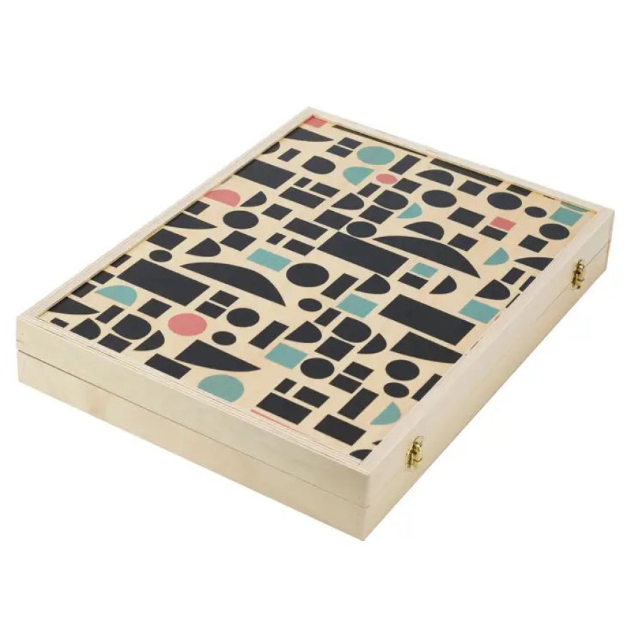 Home Wolfum | Blocks Tabletop Backgammon Set, From Wolfum Studio