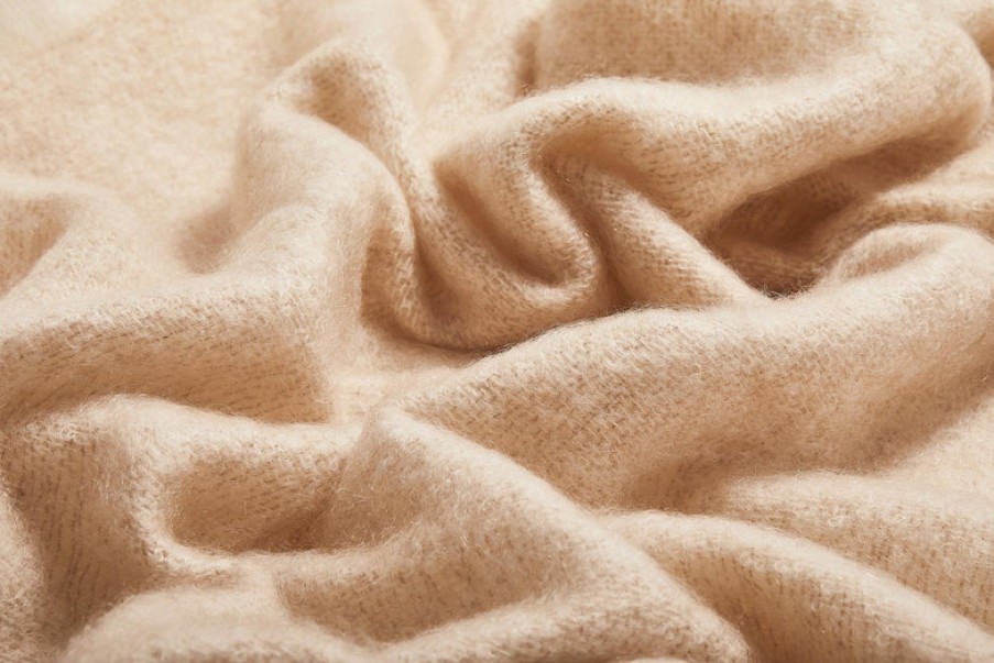 Home Cushendale | Mooneen Mohair Throw Blanket, From Cushendale