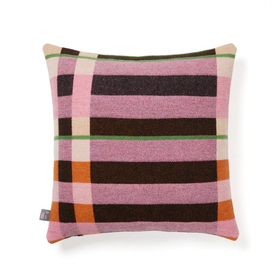 Home Wallace Sewell | Stolzl Cushion In Nougat, From Wallace Sewell Pink