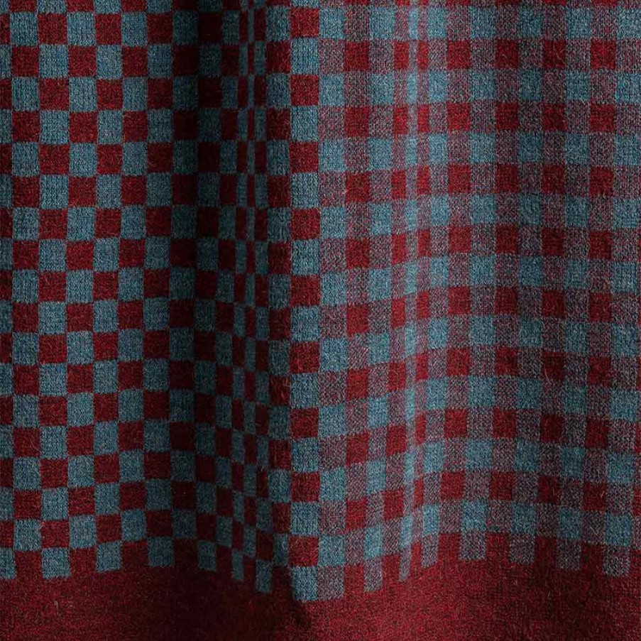 Home Paris West | Checker Gingham Throw, From Paris West