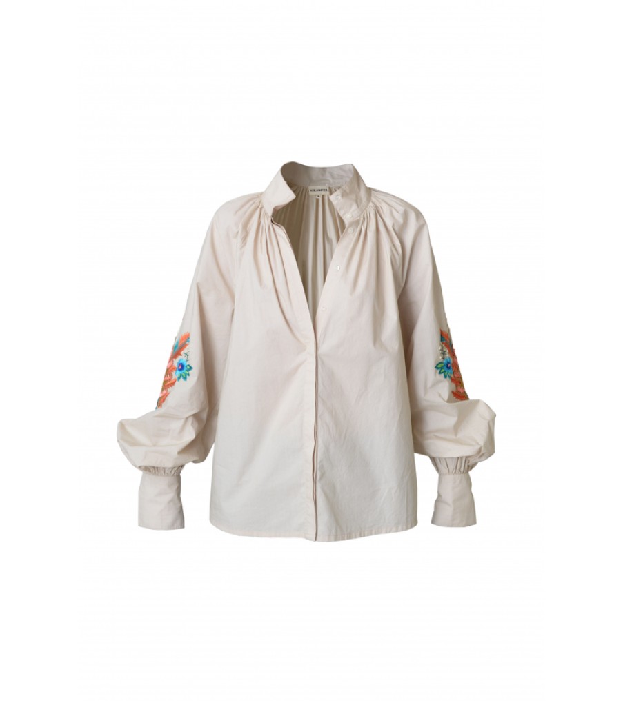 Fashion V De Vinster Tops | Lily Blouse, From V De Vinster Beige