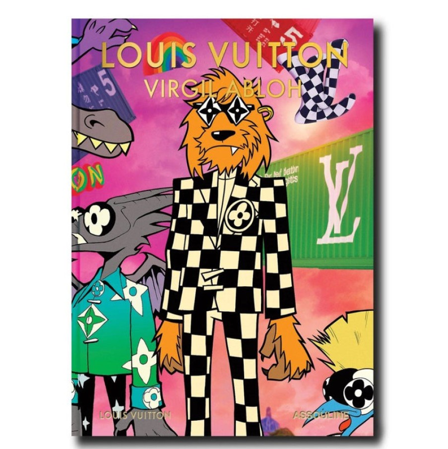 Book Assouline | Louis Vuitton: Virgil Abloh (Classic Cartoon Cover) Assorted