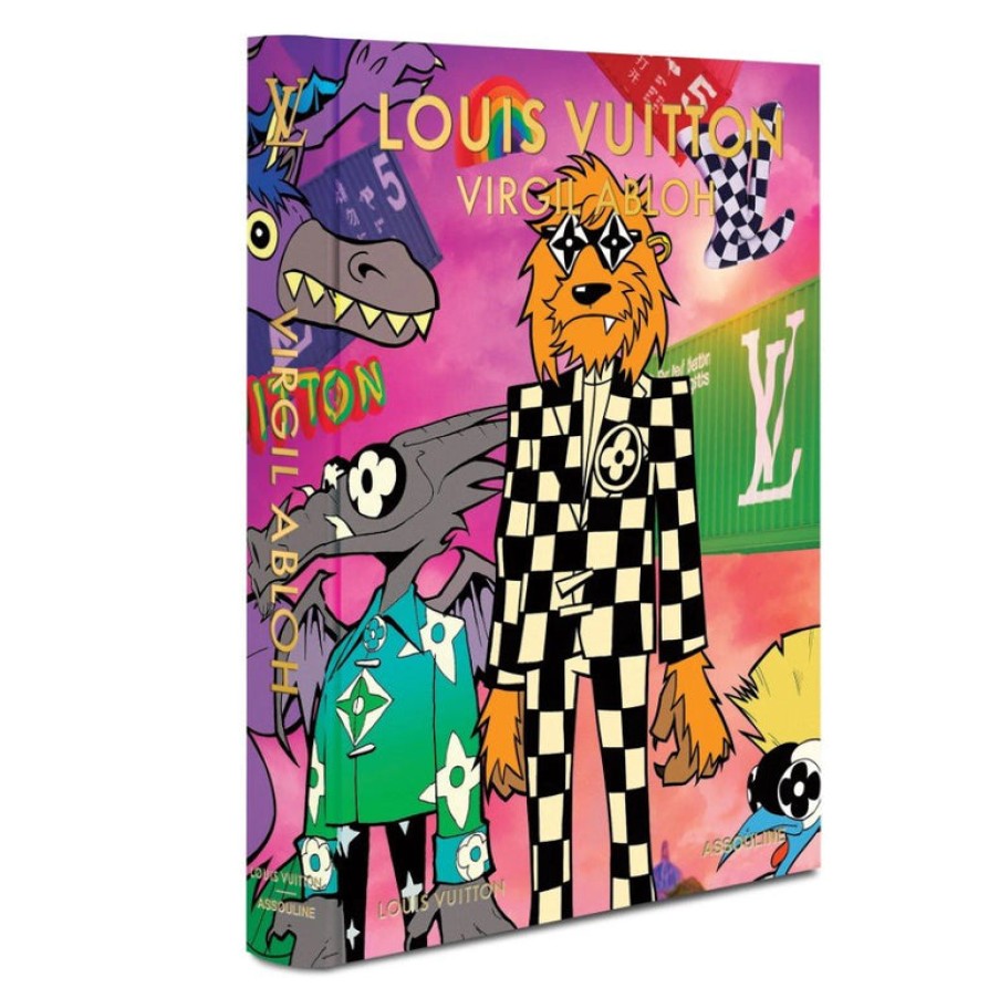 Book Assouline | Louis Vuitton: Virgil Abloh (Classic Cartoon Cover) Assorted