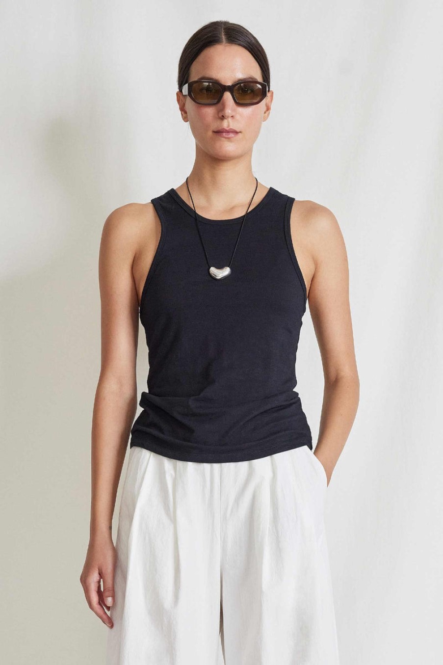 Fashion Apiece Apart Tops | Savina Razor Tank, From Apiece Apart