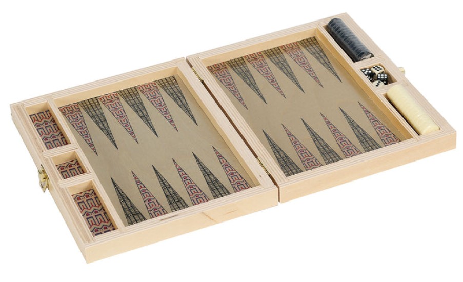 Home Wolfum | Shareen Travel Backgammon Set, From Wolfum