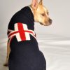 Home Chilly Dog | Union Jack Dog Sweater, From Chilly Dog Navy