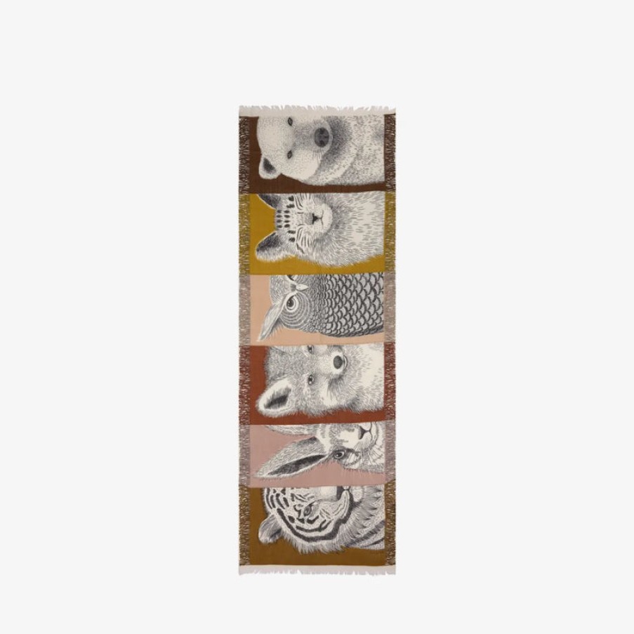 Fashion Inoui Editions Scarves | Freres Scarf, From Inoui Editions Natural