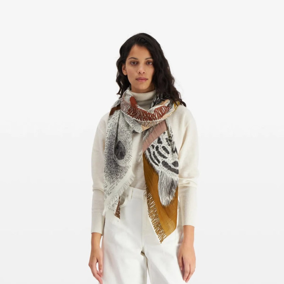 Fashion Inoui Editions Scarves | Freres Scarf, From Inoui Editions Natural