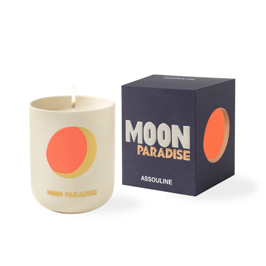 Home Assouline | Moon Paradise Travel Candle, From Assouline Assorted