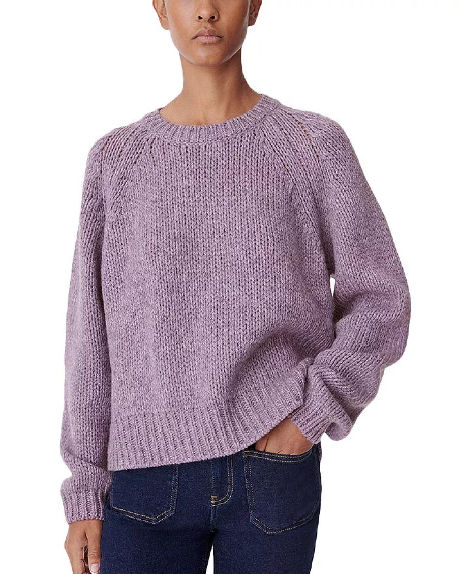 Fashion Vanessa Bruno Knitwear | Bardane Round Neck Pullover, From Vanessa Bruno Lilas