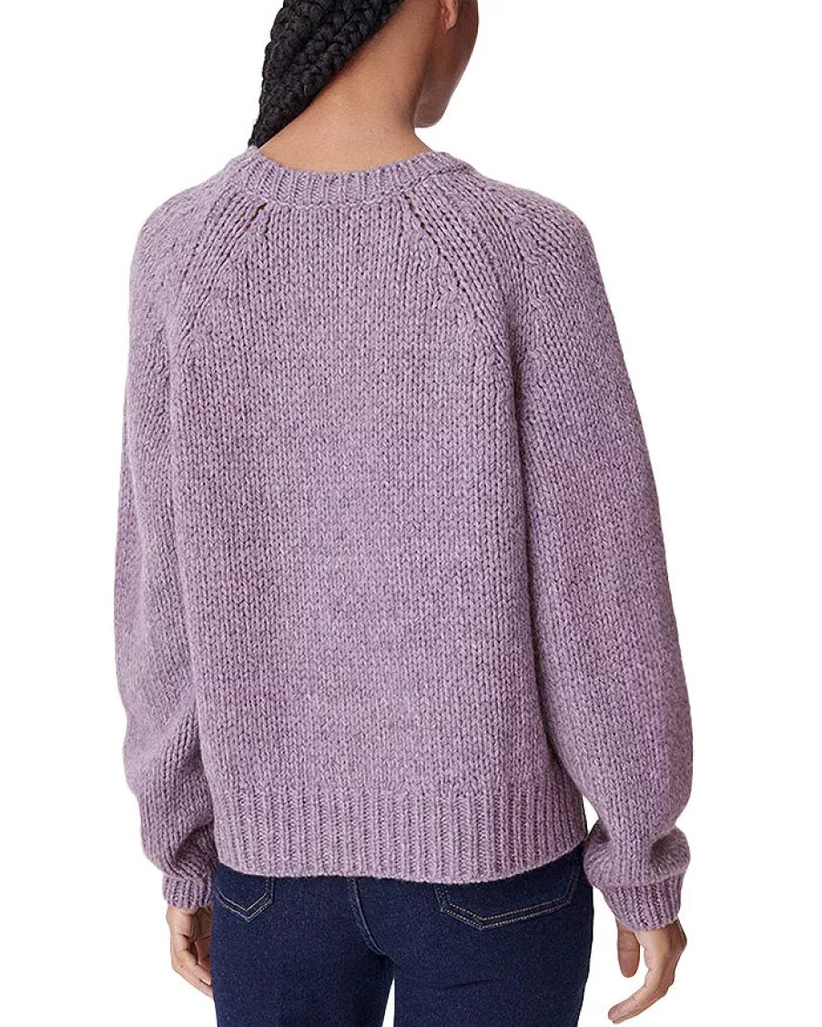 Fashion Vanessa Bruno Knitwear | Bardane Round Neck Pullover, From Vanessa Bruno Lilas