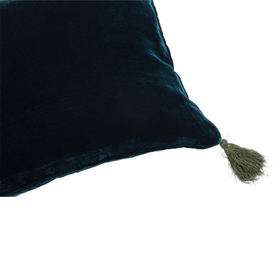 Home Le Monde Sauvage by Beatrice Laval | The Goa Pompons Cushion, From Le Monde Sauvage By Beatrice Laval