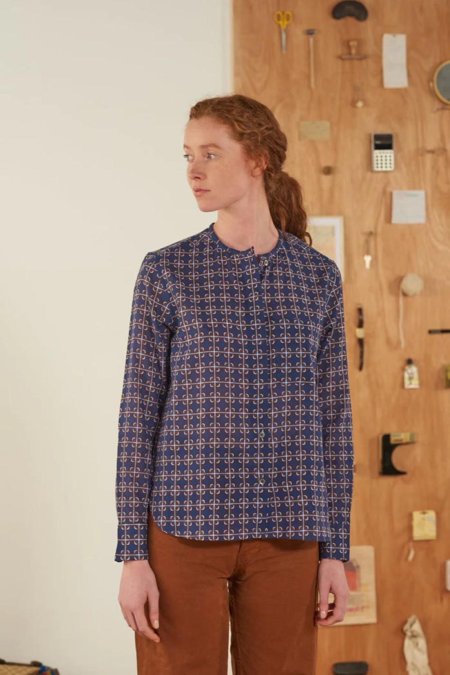 Fashion Moismont Tops | Lucia Shirt, From Moismont Navy Blu