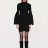 Fashion Clea Dresses | Ebony Knit Dress, From Clea Black