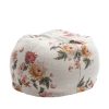 Home maison de vacances | Wabi Sabi Linen Bouquet Pouf, From Maison De Vancances Imperial