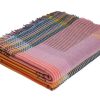 Home Wallace Sewell | Hambling Pinstripe Throw, From Wallace Sewell Yel/Pink