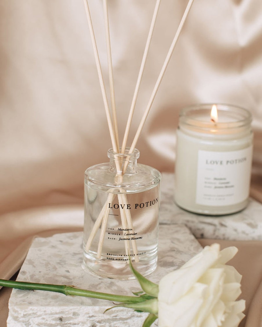 Home Brooklyn Candle Studio | Love Potion Reed Diffuser, From Brookly Candle Studio Assorted