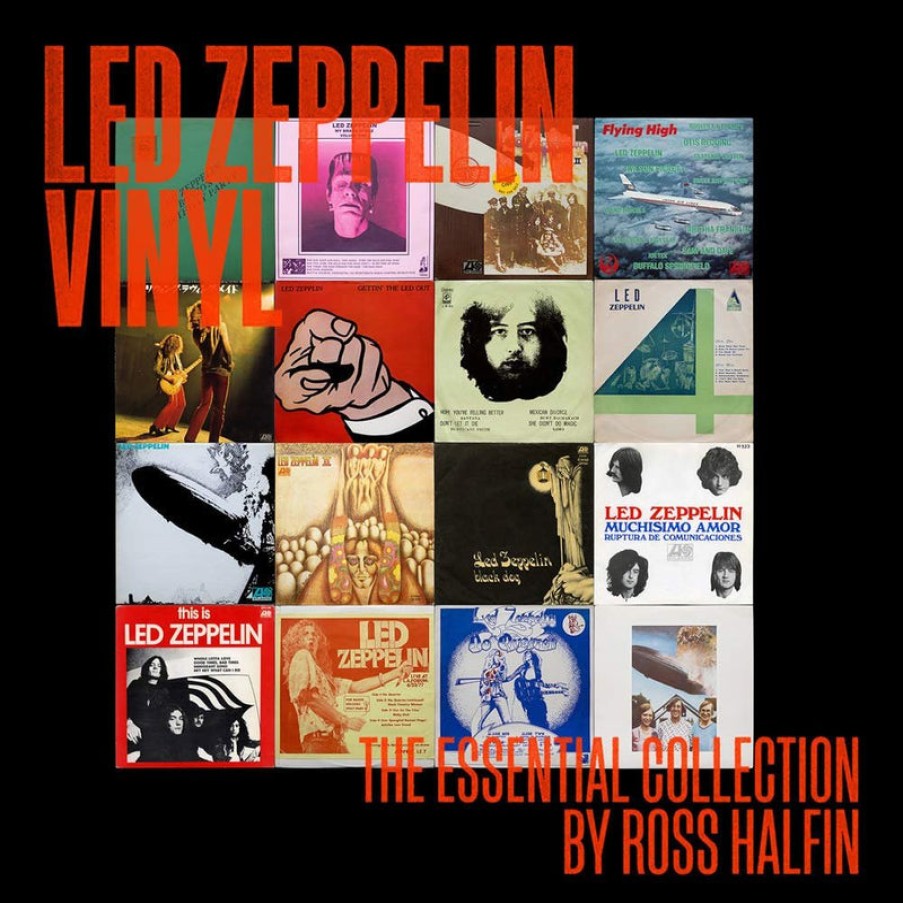 Book Reel Art press | Led Zeppelin Vinyl: The Essential Collection Assorted