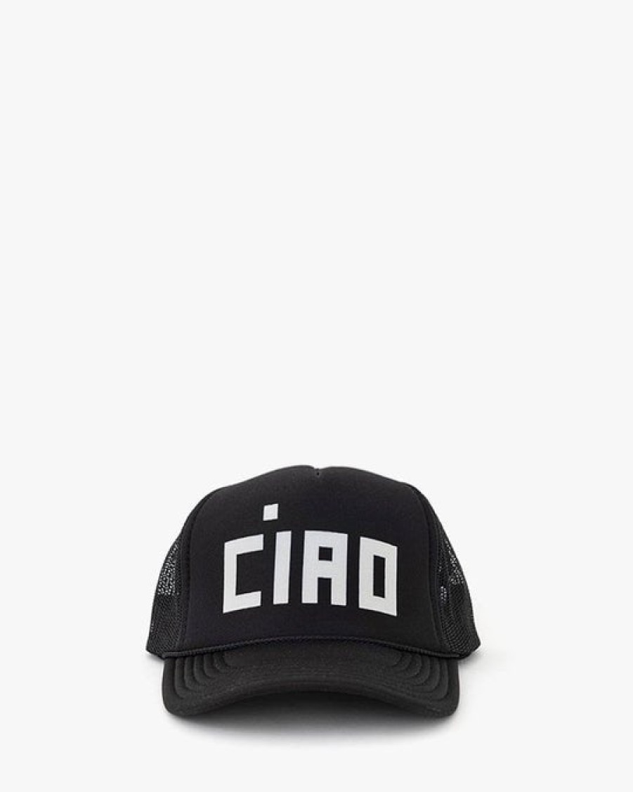 Fashion Clare V Hats | Ciao Trucker Hat In Green, From Clare V