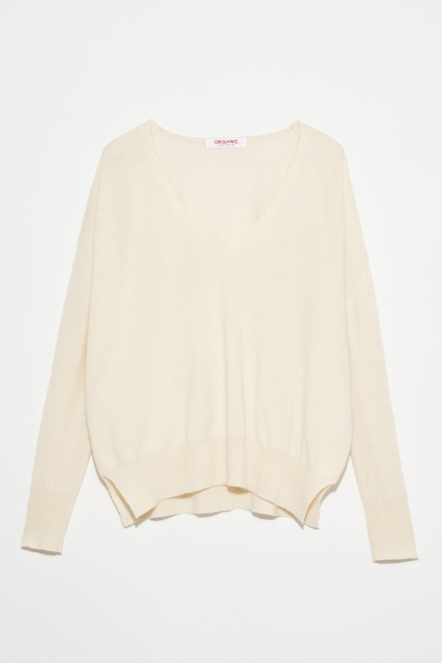 Fashion Organic by John Patrick Knitwear | Cashmere V-Neck Sweater From Organic By John Patrick