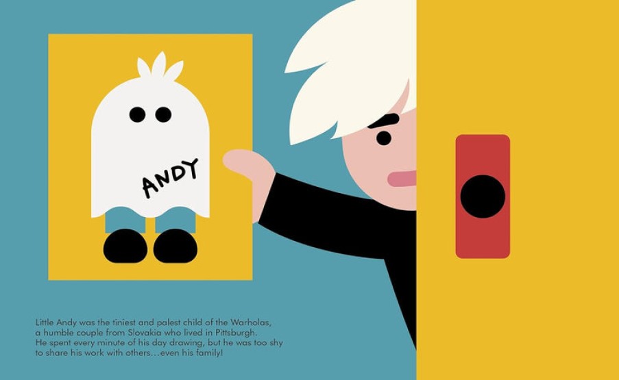 Kids Frances Lincoln Children's Books | Little People, Big Dream Andy Warhol Assorted