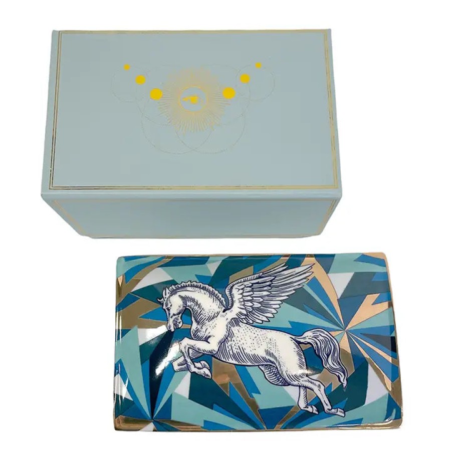 Home spitfire girl | Ceramic Box Pegasus