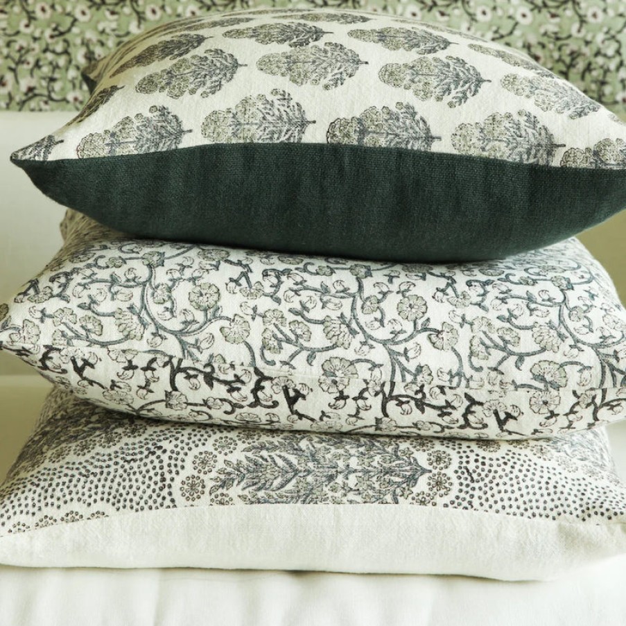 Home Filling Spaces | Keya Malmo Solid Linen Pillow, From Filling Spaces On White