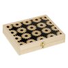 Home Wolfum | Daisy Travel Backgammon Set, From Wolfum Black