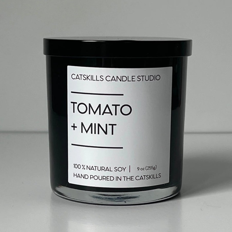 Home Catskills Candle Studio | Tomato And Mint Candle, From Catskills Candle Studio Assorted