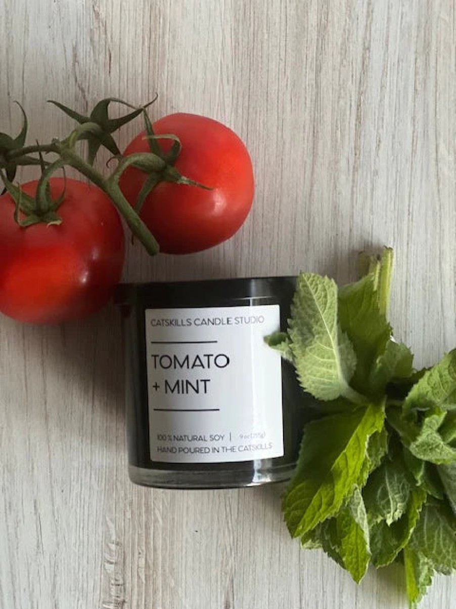 Home Catskills Candle Studio | Tomato And Mint Candle, From Catskills Candle Studio Assorted