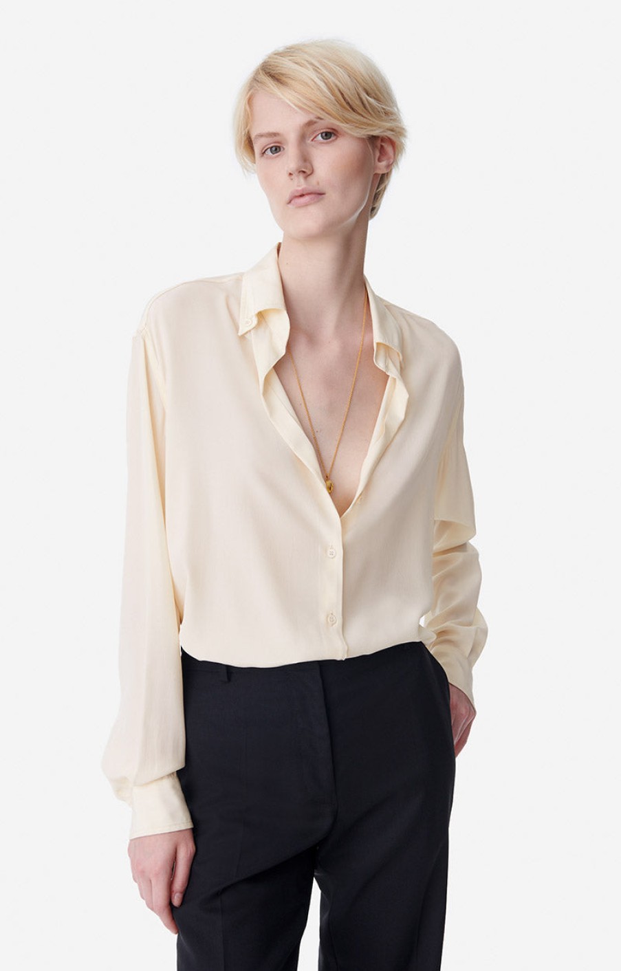 Fashion Vanessa Bruno Tops | Druyat Shirt, From Vanessa Bruno Eggshell