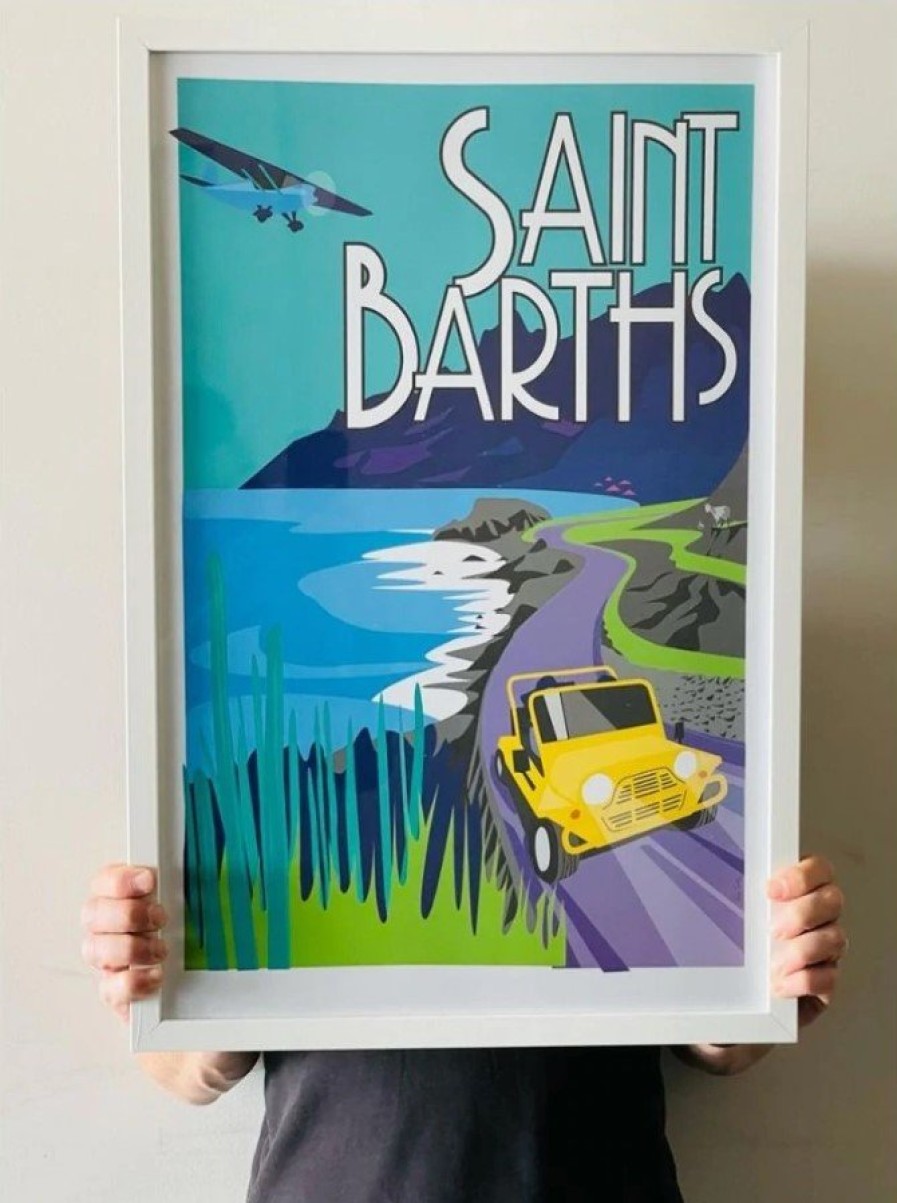 Home Saint Barth's Prints | Saint Barth'S Into The Wild Print Assorted