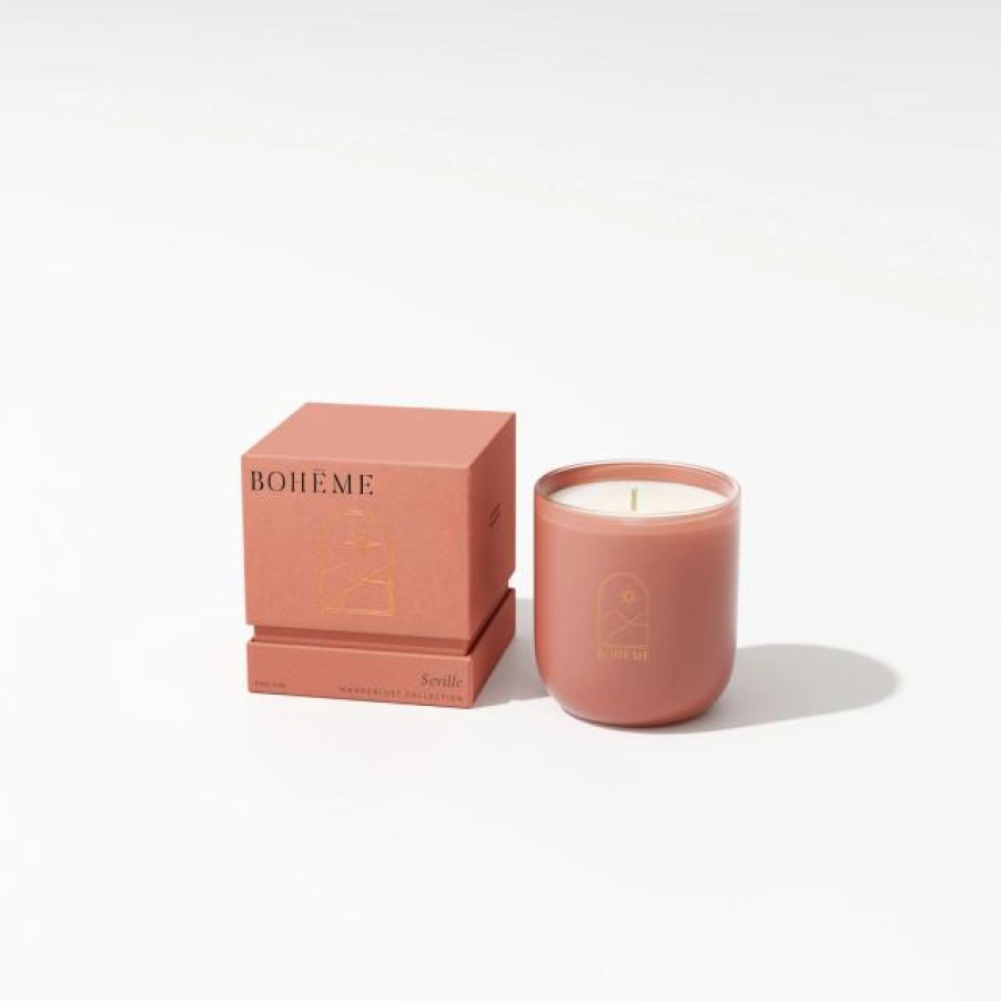 Home Boheme Fragrances | Seville Candle, From Boheme Fragrances Assorted